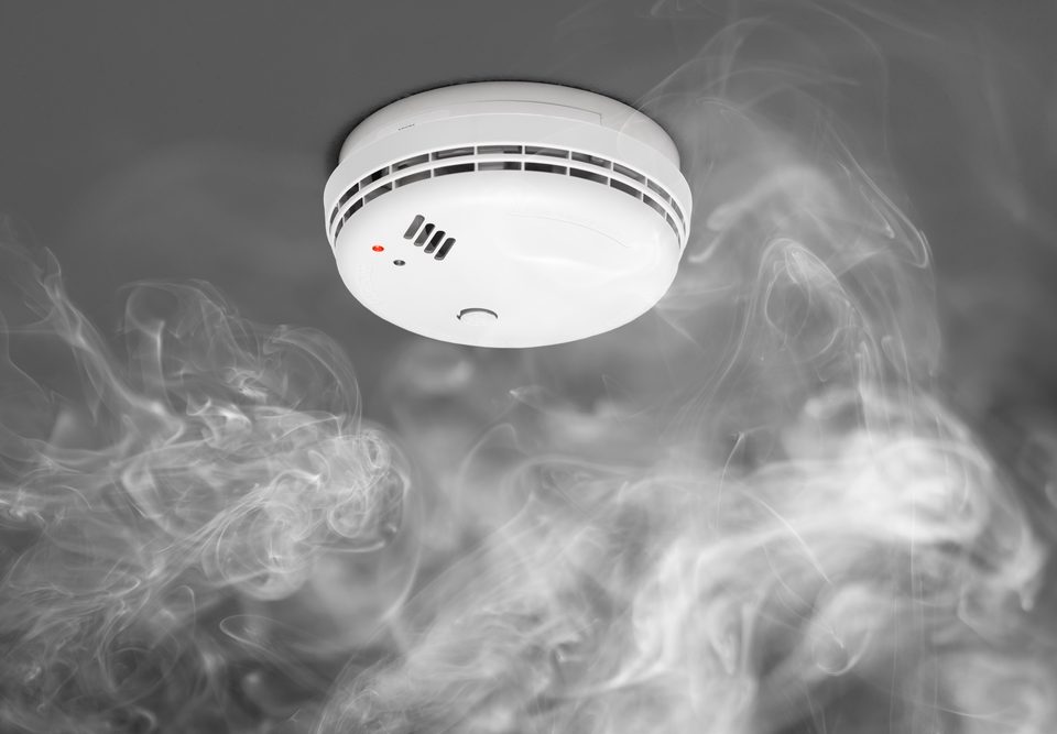Test smoke detectors
