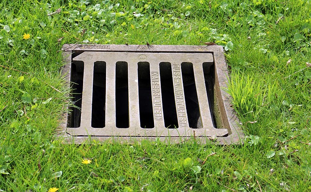 sewage drain
